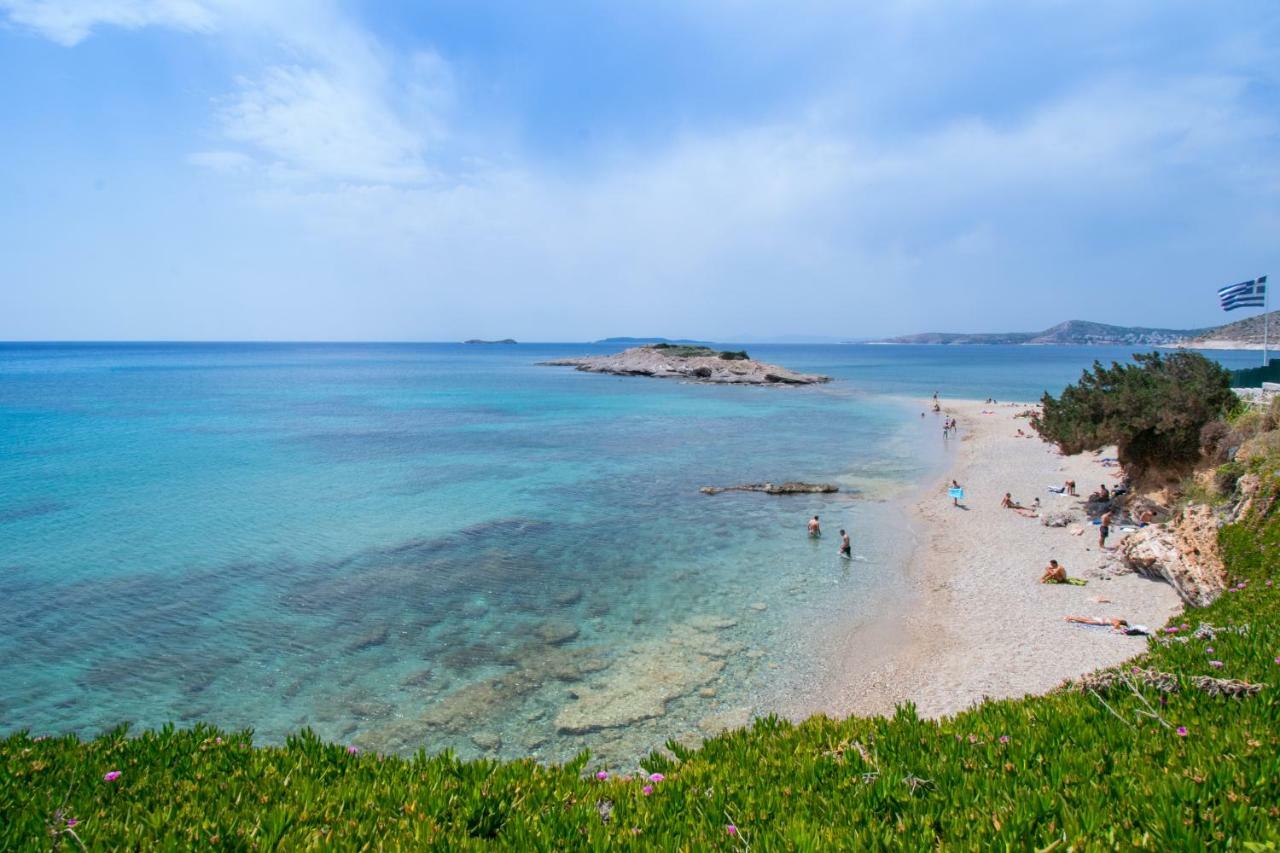 Beach House Near Athens Agia Marina  المظهر الخارجي الصورة